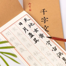 Chinese Calligraphy Copybook Thousand Characters Calligraphy Practice Book Calligraphie Xuan Paper Copy Book Brush paperweights