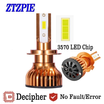 

ZTZPIE 110W 20000LM 6500K 12V 9005/HB3 9006/HB4 H1 H8 H7 H4 H11 H9 9012 Built-in decoding Led Car Headlight 3570 CHIP 12v 2PCS