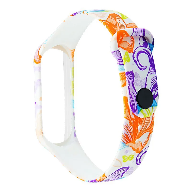 Style C Joyozy стиль печати браслет силиконовый ремешок для xiaomi mi band 3 ремешок водонепроницаемый спортивный ремешок для xiaomi mi band 4 ремешок - Цвет ремешка: Style C