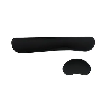 

CARPRIE Keyboard Wrist Rest Pad Mouse Wrist Rest Pad Memory Foam Set Comfort Mouse Pad For Office Computer Laptop