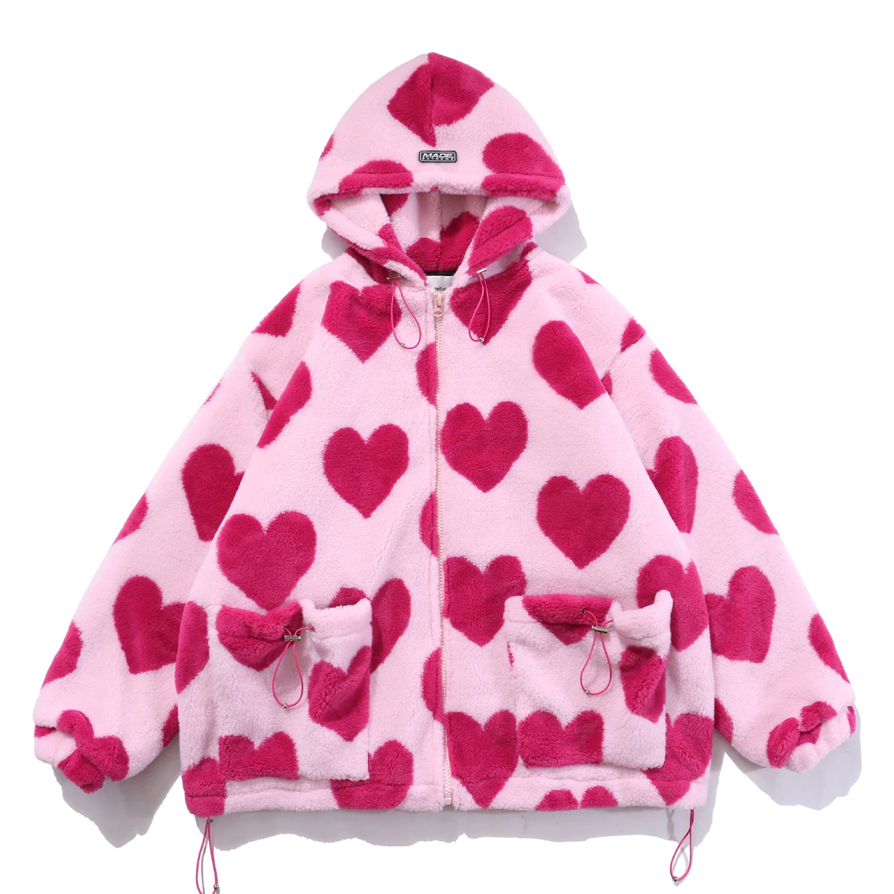 2021 New Hot Heart Print Jacket Women 