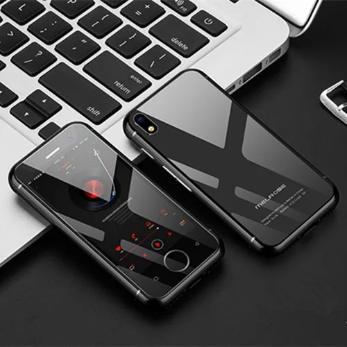 Черный Карманный мини мобильный телефон с отпечатком пальца, 4G LTE, Melrose S9 PLUS, 2,45 дюймов, супер маленький экран, 1+ 8 Гб, Android 7,0, маленький смартфон - Цвет: Черный