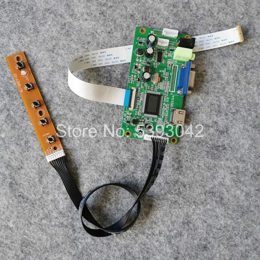 Драйвер для контроллера дисплея N156BGA-EA2/EA3/EB2 + VGA 15 6 дюйма панель ноутбука ПК WLED EDP 30