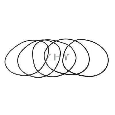 

122mm x 127.3mm x 2.65mm Rubber Sealing Oil Filter O Rings Gaskets 5 Pcs
