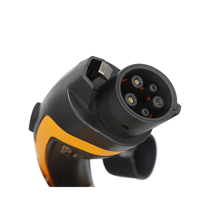 32A однофазный кабель EV J1772 тип 1-Тип 2 IEC 62196-2 EV разъем для зарядки с 5 метровым спиральным кабелем TUV/UL электромобиль