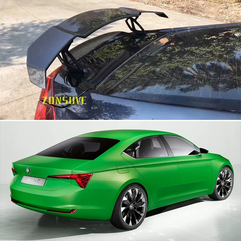 Используется для Skoda VISION C спойлер авто седан комплект заднего крыла корпуса