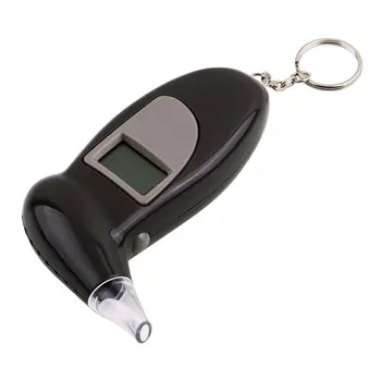 

LCD Display Digital Alcohol Tester Beak Shape Professional Police Alert Breath Alcohol Tester Device Breathalyzer Detector