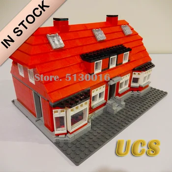 

17006 In Stock Ole Kirk's House 910Pcs MOC Street View Model Building Blocks Model Bricks Toys 4000007 LIT2009