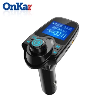 

ONKAR Bluetooth 5.0 Car MP3 Player FM Transmitter Radio Adapter QC3.0 Aux Port Fast Charge FM Transmitter Module