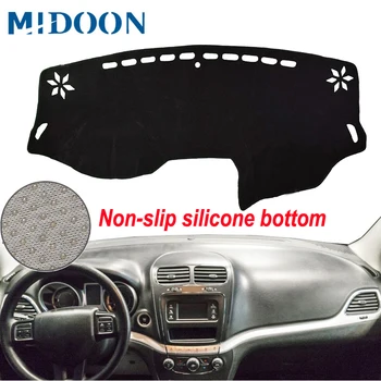 

Fits ForDodge Journey Fiat Freemont 2011 2012 2013 2014 - 2018 Dash Mat Cover Dashmat Pad Carpet Dashboard Cover Light Grey Gray