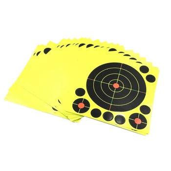 

10 Sticks Per Pack Splash Flower Target 8-Inch Adhesive Reactivity Firing Target Aim for Hunting