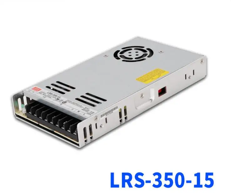 [Семь Неоновые] бренд MEAN WELL представляет LRS-350-15 15V 23.2A 350 Вт высокой мощности Мощность высокая эффективность один Выход переключение Питание