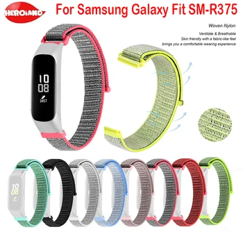 

Sport Nylon Strap for Samsung Galaxy Fit-e SM-R375 Smart Watch Band Fitness Smart Bracelet Wristband Strap For Galaxy SM-R375