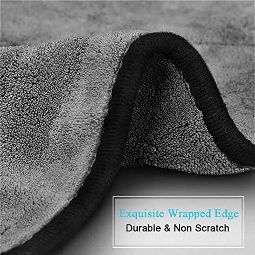 Microfiber Towel Car Wash Super Absorbent Car Cleaning Detailing Cloth Auto Care Drying Towels Care Cleaning Polishing Cloths 6