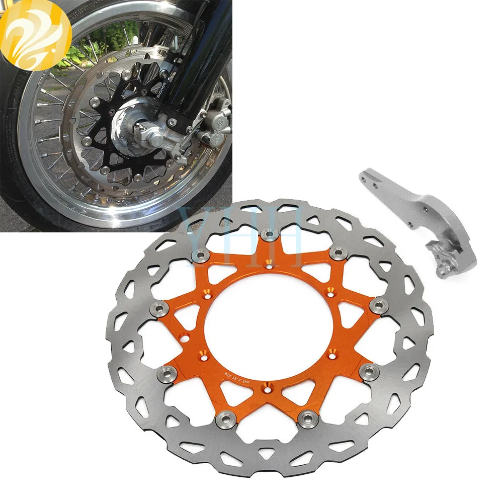 CNC алюминиевый 1*320 мм тормозной адаптер для дисков кронштейн KTM модели SX-EXC-XC Husqvarna