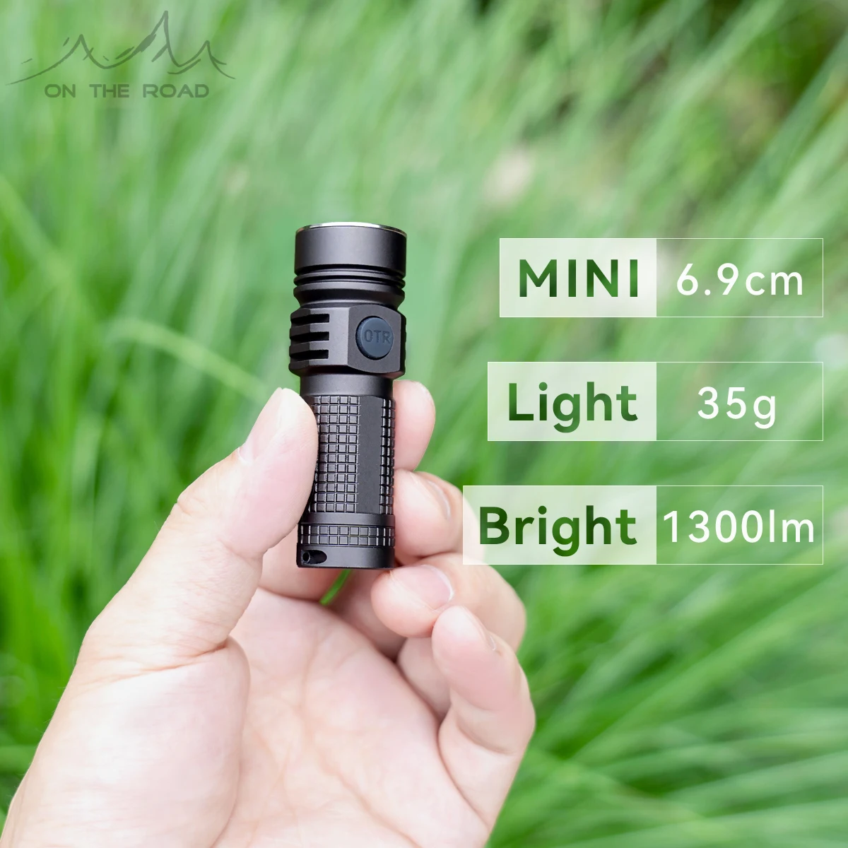 C est Clignoter Ma Lampe De Poche ON ROAD – Mini lampe de poche M3 Pro Ⅱ de Type C, petite torche LED 1300lm,  charge USB C, avec stroboscope, sans batterie | AliExpress