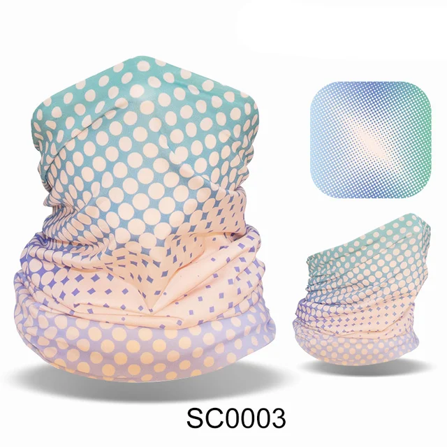 2021Multifunctional Cycling Outdoor Sport Magic Scarf Men Women Camping Hiking Scarves Sun Protection Bandana Neck Gaiters scarf Sc0003