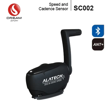 

Ant+ Bluetooth Bike Speed Cadence Sensor Wireless Waterproof Fitness Tracker Bike Computer Speedometer for smartphone/GPS watch