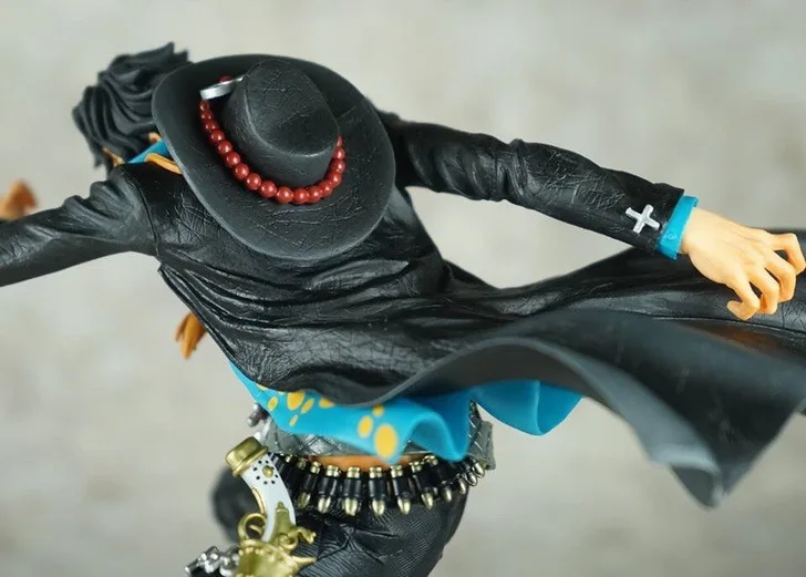 Аниме one piece Ace черная ткань приз рисунок Гараж Комплект Модель