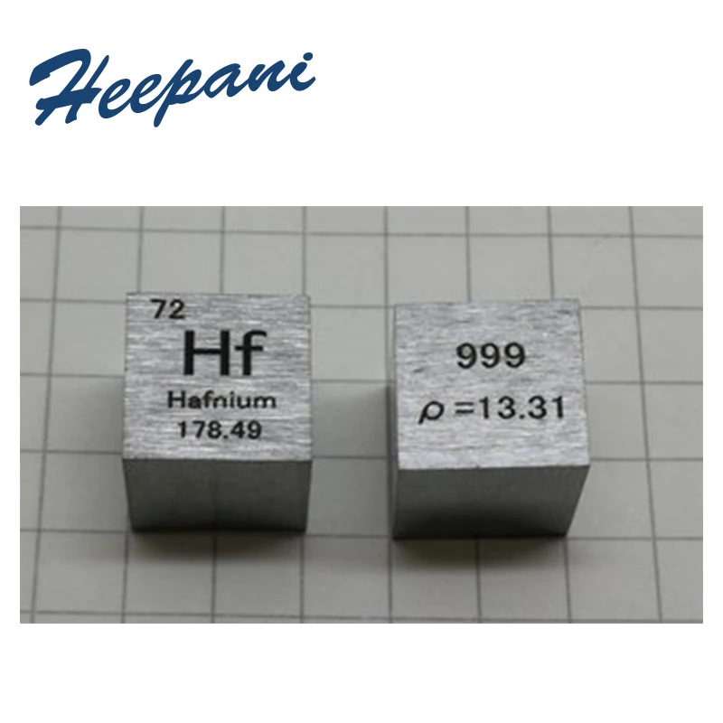 hafnium Hf металлический жаждущий плотность куб с 99.9% чистоты hafnium элемент Таблица слиток/гранул для исследований