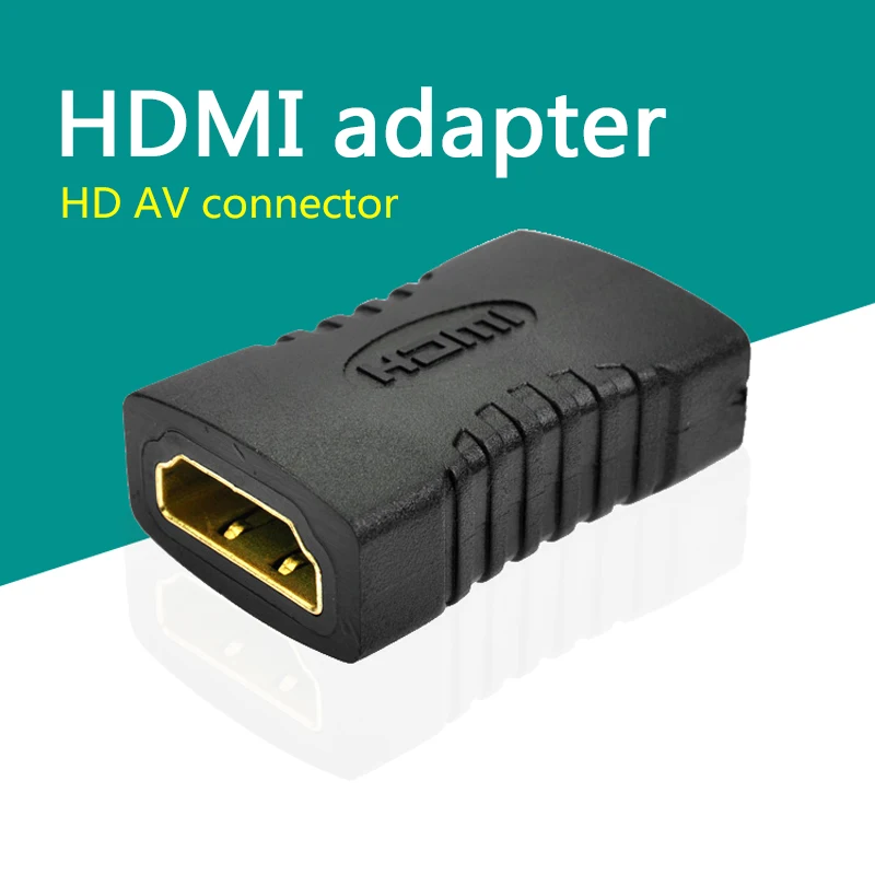 2 шт. Удлинитель HDMI разъем мама 4K 0 удлинитель адаптер соединитель для PS4 HDTV