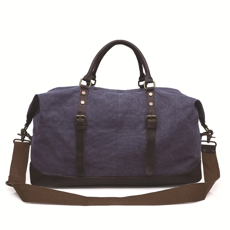Oversize Canvas Overnight Duffel Bag