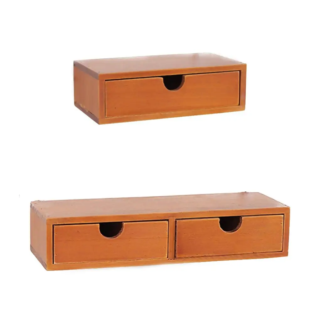 

Vintage Wooden Drawer Box Creative Cosmetics Jewelry Storage Cabinet Home Bedroom Decoration Storage Drawer