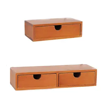 

Vintage Wooden Drawer Box Creative Cosmetics Jewelry Storage Cabinet Home Bedroom Decoration Storage Drawer