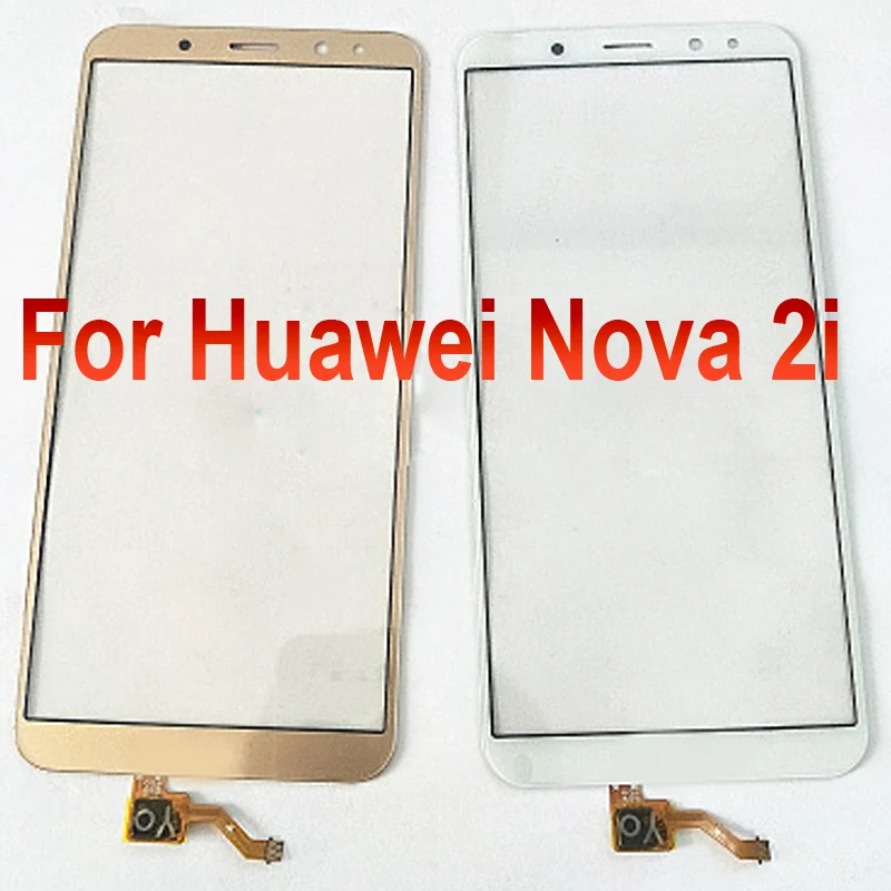 Для huawei Nova 2i Сенсорная панель экран дигитайзер стекло сенсор сенсорный экран сенсорная панель с шлейфом Замена Nova2i