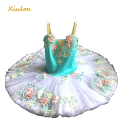 White Professional Ballet Tutu Kids Girls Ballet Tutu Adulto Women Ballerina Party Adulto Ballet Dance Costumes for Girls