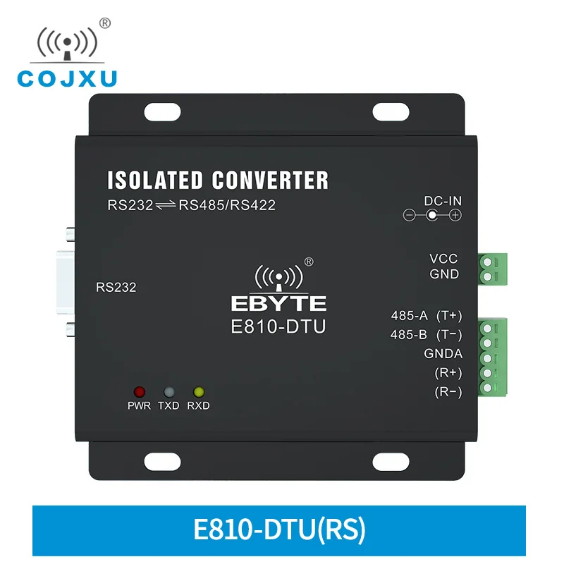 

RS232 TO RS485/RS422 Wireless Transparent Transmission COJXU E810-DTU(RS) Long Distance Server Port Converter Voltage Protection
