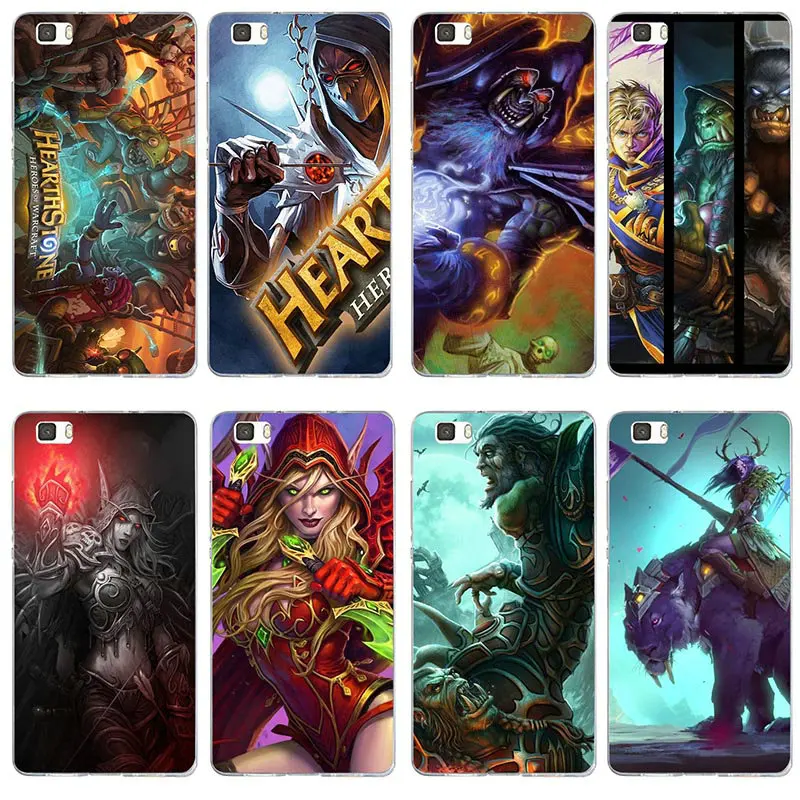 Hero Hearthstone Naxxramas Phone Cases for Huawei P8 P9 P10 P20 P30 Mate 10 Pro Y5 Y6 Y7 2018 2019 Honor 6X 7X 9 Lite Plus |