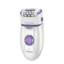 KEMEI Эпиляторы для удаления волос для женщин, машинка для стрижки волос, бритвенный инструмент для ухода за леди, depilador KM-2666