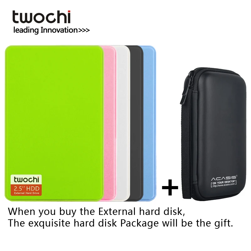 Hard-Disk External-Hard-Drive-Storage Hdd Portable Mini 500G 1TB USB3.0 Twochi 320G 750G