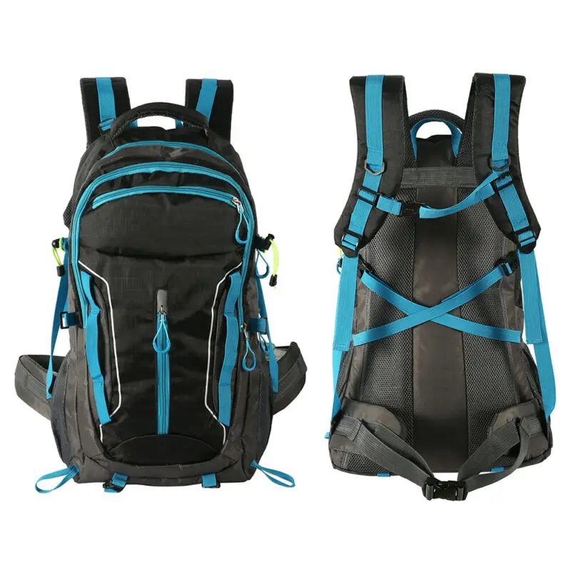 Вертикальный 60L взрослых Водонепроницаемый туристических походов рюкзак; спортивная сумка походы в горы рюкзаки с функцией автоматического управления для путешествий ультралегкий рюкзак
