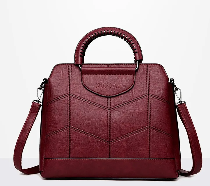 

WOMEN'S Bag 2018 Autumn And Winter New Style Shoulder Bag Europe And America Fashion Simple Hand Korean-style Commuting Cross-bo