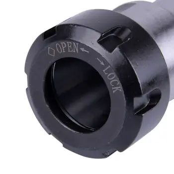 

1x 100L Straight Collet Chuck Holder For CNC Lathe Milling Manifacturer Silver