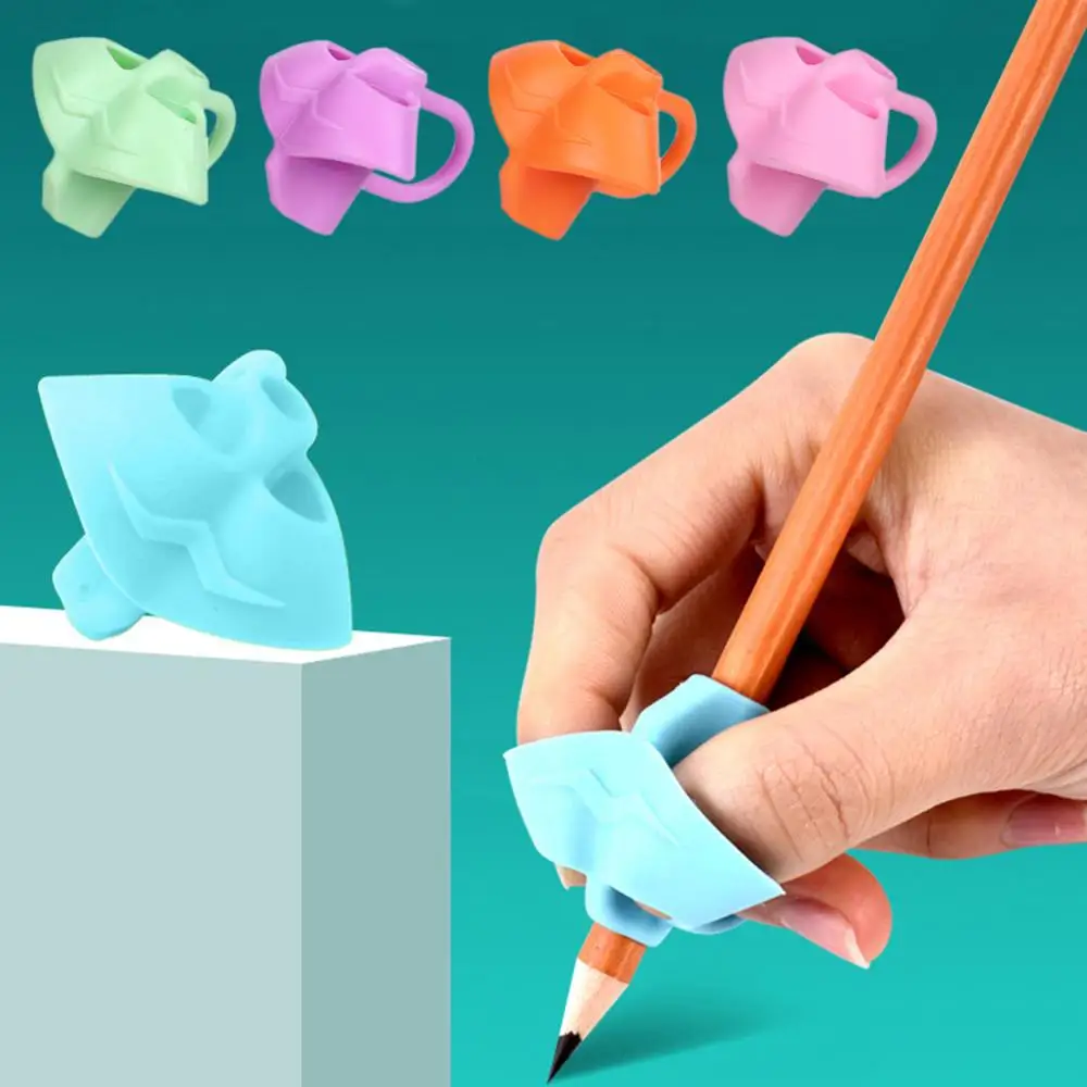 3 Finger Pencil Corrective Grip Children Beginners Writing Grip Tool Pen Writing Help