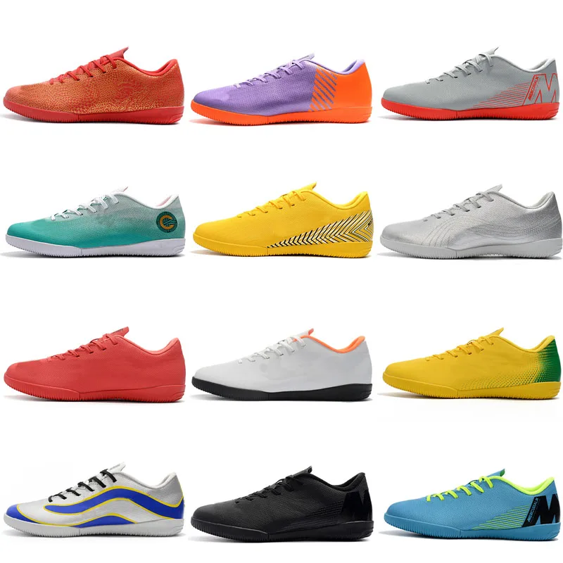 

12club Ankle Football Boots Low Ic Soccer Shoes Cristiano Ronaldo Cr7 Mercurial Superfly Vi 360 Elite Waterproof Turf Soccer Cleats
