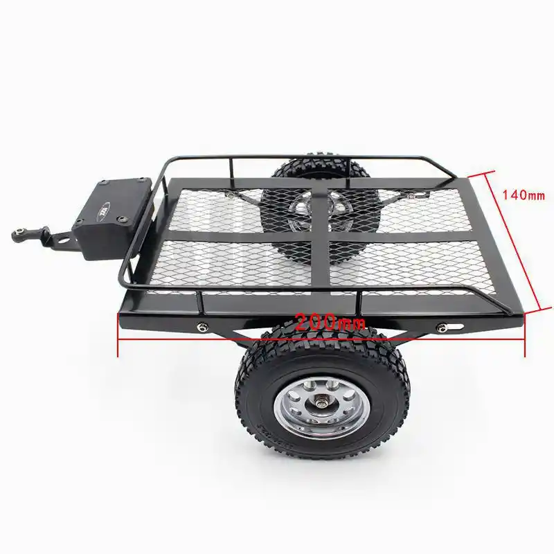 TOOGOO Gancho de Remolque de Enganche de Metal para SCX10 90046 para TRX4 1//10 RC Coche de Orugas Modelo de Juguete para Ni?Os con Control Remoto para Beb/é Ni?O