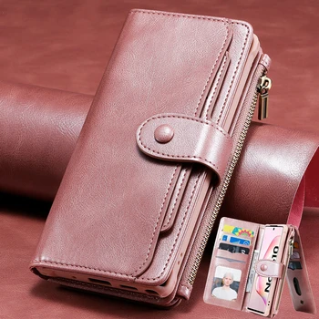 

Luxury Detached Wallet For Samsung S20 Ultra + Leather Flip Case For Samsung Galaxy S8 S9 S10 E 5G Note 8 9 10 Plus Phone Cover