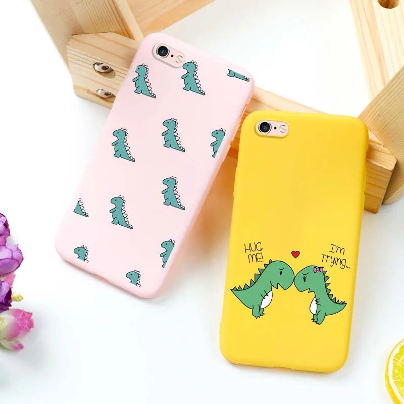 

For iPhone XR Case Cute Cartoon Candy Color Painted Silicone Soft TPU Phone Back Cover For Apple iPhone 11 Pro Max Cases Bag