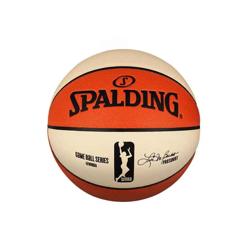 spalding WNBA Профессиональный баскетбол дубликат версия Крытый Открытый Женский матч Официальный Размер 6 PUbasketbol76-009Y - Цвет: 76-009Y