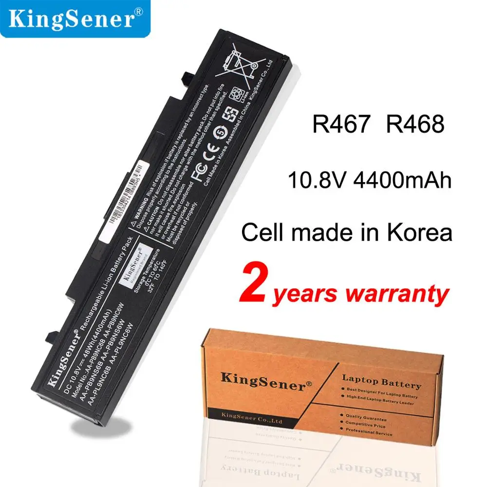 Аккумулятор KingSener для ноутбука SAMSUNG R530 R528 R428 R429 R430 R467 R468 R478 с ноутбуков |laptop battery for