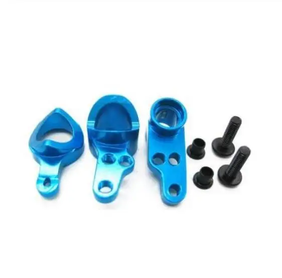 Wltoys 144001 1/14 2,4 г р/у багги части металла Обновление c сиденье рулевого управления с поворотным механизмом подшипник приводного вала амортизатор комбайнер - Цвет: Steering group