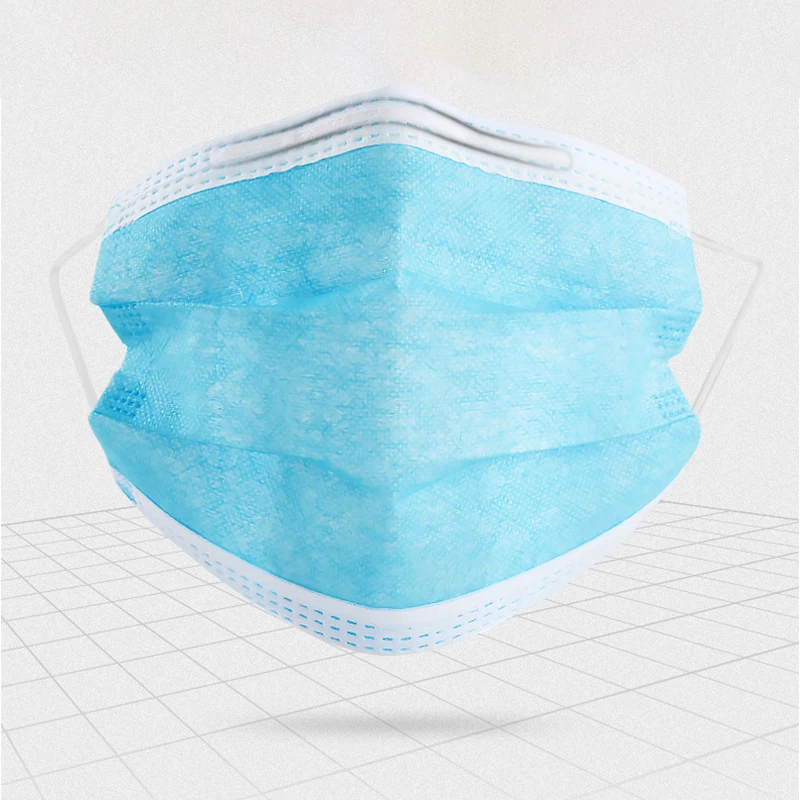 

Disposable Protective Mask 50pcs/set 3 Layers Anti PM2.5 Anti Dust Mask Face Mask bacteria Breathing Safety