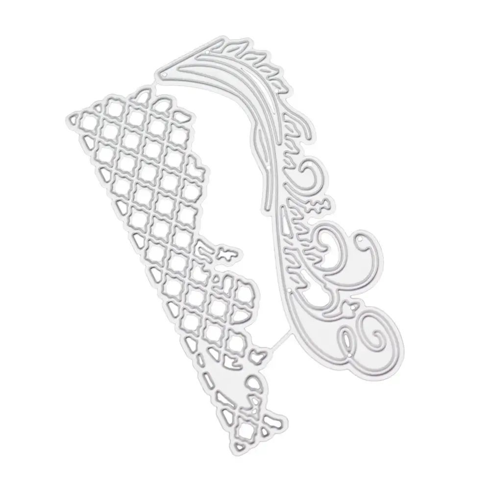  Invitation Lace Background Card Craft Metal Cutting Dies Cut Die Shape Decoration Scrapbooking Dies - 4.0003E+12