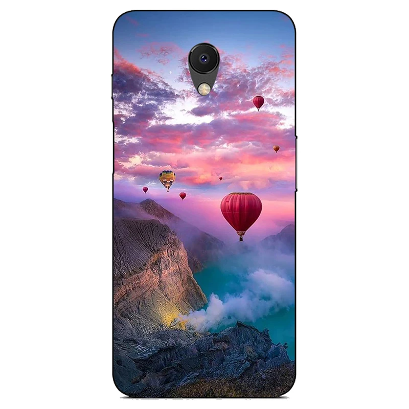 Модный чехол с принтом для Meizu M6 M6S Meilan S6 M5 Note M5S Mini крутой Мягкий силиконовый