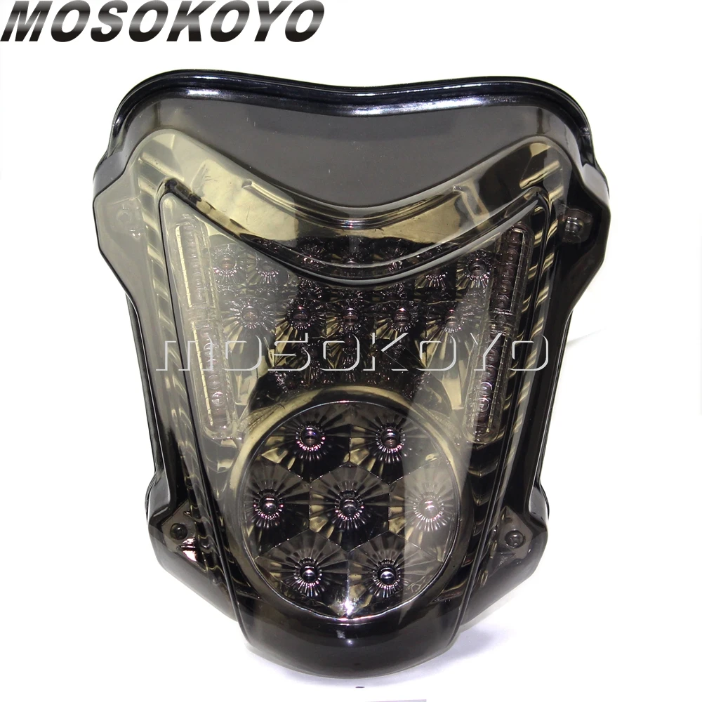 Дымовые мотоциклы светодиодный Встроенный стоп Стоп задний фонарь w/указатели поворота для Suzuki Hayabusa CSXR 1300 GSXR1300 2008 2009