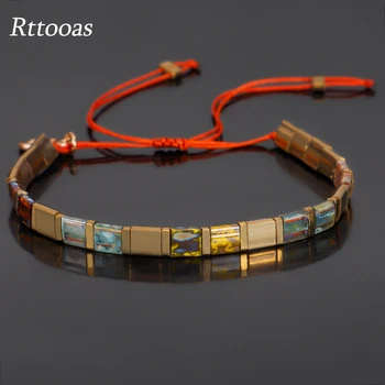 

Rttooas Tila Beads Bracelets Bracelet Women Vintage Summer Beach Charm Bracelet Pulseras Mujer 2020 Fashion Female Jewelry